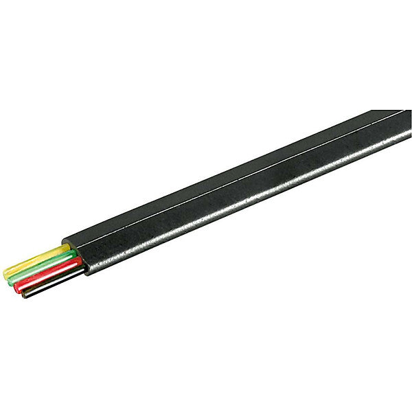 Goobay Telefonflachkabel 100 m R. sw,4adrig 50253